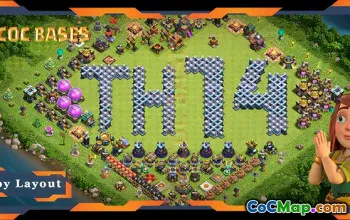 Top TH14 Troll Base with Funny Layout - Clash of Clans #18966