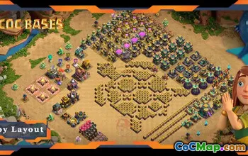 Top TH14 Troll Bases & Funny Layouts - Clash of Clans #22655