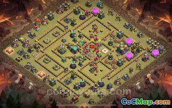 Top TH14 War Base 2024 : Anti-Tout avec Lien #17736