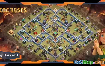 Top TH14 War Base | Anti-2 Stars & Legend League Layout #21061