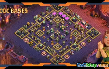 Top TH14 War Base Anti 3 Star & Anti AirElectro #57495