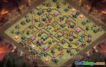 Top TH14 War Base: Anti Everything with Link for Clash of Clans #21544