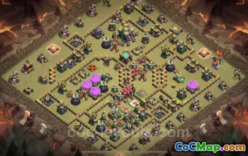 Top TH14 War Base Copy Links for Clash of Clans #26032