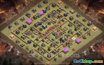 Top TH14 War Base Designs with Links - Clash of Clans #26025