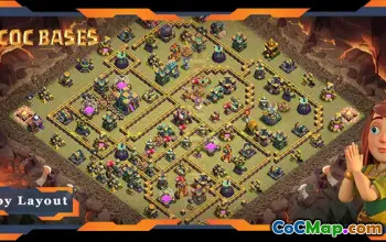 Top TH14 War Base Layout - Anti 3 Star | Clash of Clans #22712