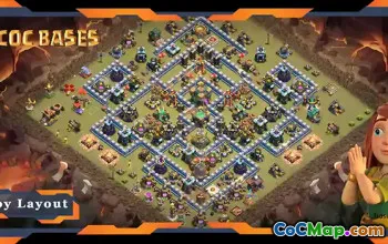 Top TH14 War Base Layout for Anti Air & Stars - Clash of Clans #21056