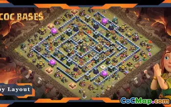 I migliori layout della base di guerra TH14 - Anti 2 Stelle | Scontro tra clan #18221