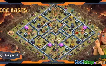 Top TH14 War Base Layouts - Anti 3 Star & CWL Links #21026