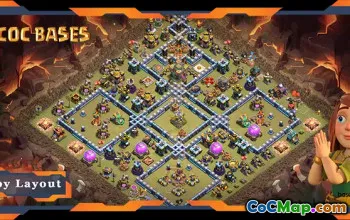 Top TH14 War Base Layouts: Anti 3 Stars & CWL Defense #21016