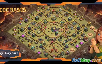 Top TH14 War Base Layouts for Clash of Clans - Anti 3 Star #22441