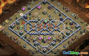 Top TH14 War Base Layouts & Links for Clash of Clans #21718