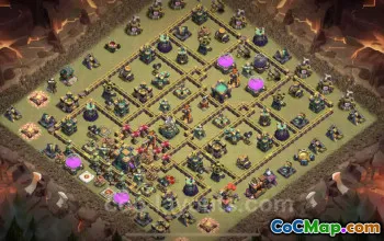 Top TH14 War Base Links for Clash of Clans - Best Defense #26009