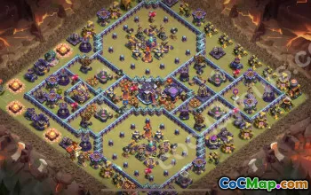 Top TH15 Anti 3 Stars War Base 2025 #55453