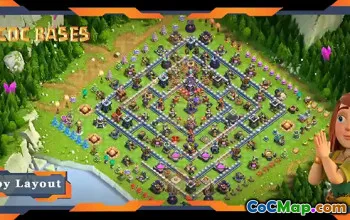 Top TH15 Base: Anti 2 & 3 Stars Legend League Layout #18929