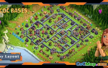 Top TH15 Base with Anti 3 Star Layout #57530