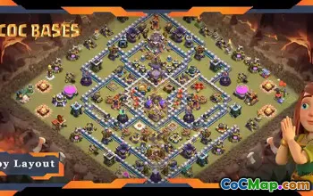 Top TH15 Defense Base Layouts & Links - Clash of Clans #21101
