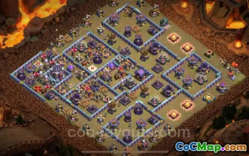 Top TH15 Hybrid War Base Copy with Links for Clash of Clans #26183