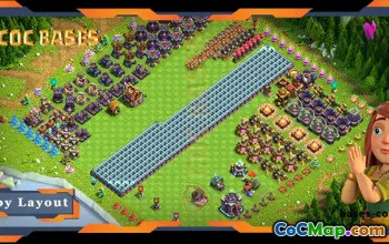 Top TH15 Troll Base with Funny Layout #57528