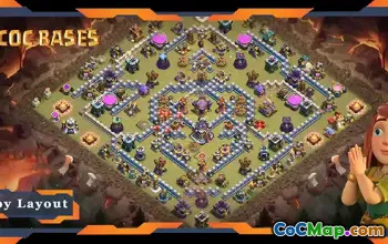 Top TH15 War Base Design: Anti Air, Electro Dragon Layout #21088