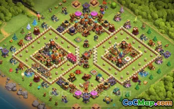Top TH16 Anti 3 Stars Base & Links for Clash of Clans 2025 #22361