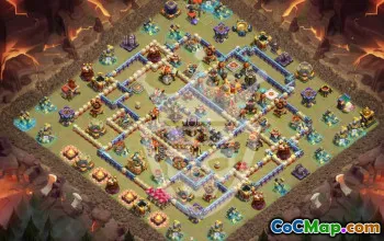 Top TH16 Base Layouts for Clash of Clans #54247