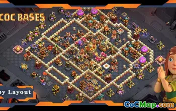 WarCWL 的顶级 TH16 基地布局 |部落冲突防御 #18272