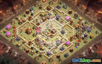 Top TH16 Base Layouts with Copy Link #53844