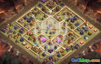 Top TH16 Base Layouts with Copy Links #54010