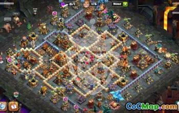 Top TH16 Base Layouts with Copy Links #56102