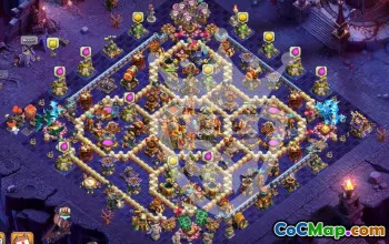 Top TH16 Base Layouts with Copy Links #56261