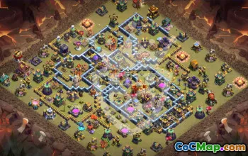 Top TH16 Base Layouts with Copy Links #56445