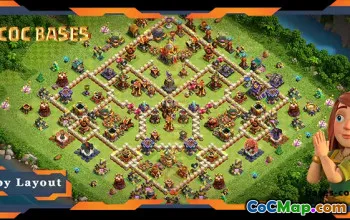 Top TH16 Base with Anti 3 Star Defense #57536