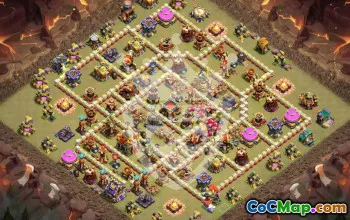 Top TH16 Clash of Clans Base Layouts #53843