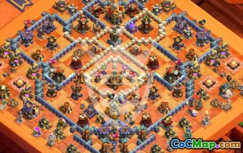 Top TH16 Clash of Clans Base Layouts & Links #54163