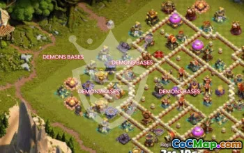 Top TH16 Clash of Clans Base Layouts & Links #54240