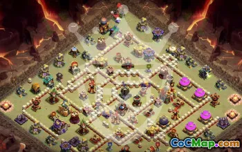 Top TH16 Clash of Clans Base Layouts & Links #54438