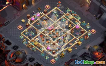 Top TH16 Clash of Clans Base Layouts & Links #54928