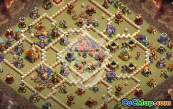 Top TH16 Clash of Clans Base Layouts & Links #55172