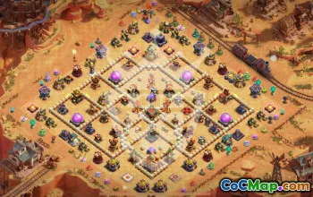 Top TH16 Clash of Clans Base Layouts & Maps #54084