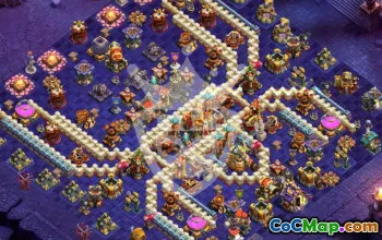 Top TH16 Clash of Clans Base Layouts & Maps #56341
