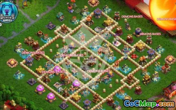 Top TH16 Clash of Clans Base Layouts with Copy Links #54926