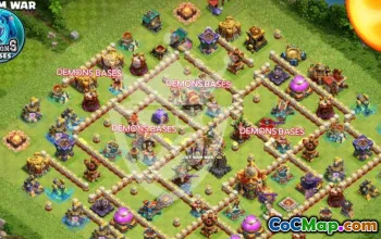 Top TH16 Clash of Clans Base Layouts with Links #54260