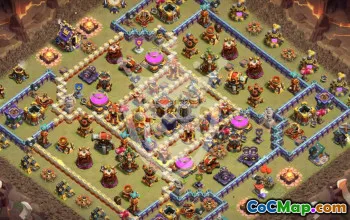 Top TH16 Clash of Clans Base Layouts with Links #54894