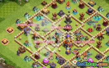 Top TH16 Clash of Clans Base Layouts with Links #54919