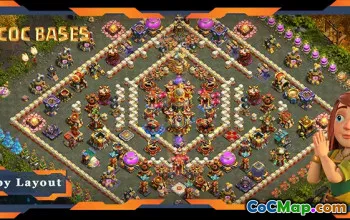 Top TH16 Defense Base: Anti-3 Star & Electro Dragon Layout #21135