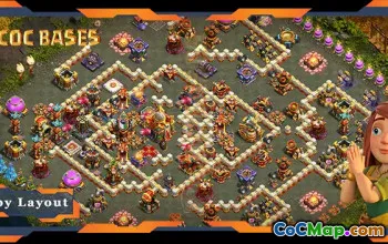 Top TH16 Defense Bases: Anti 3 Stars & Trophy Layouts #21148