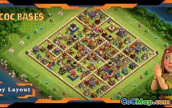 Top TH16 Farming Base Layout with Link #57544