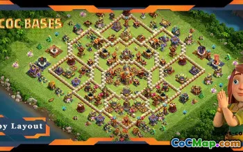 Top TH16 Farming Base with Anti 3-Star Layout #57535