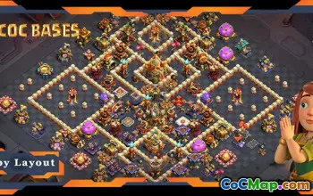 Top TH16 War Base Layout: Anti 3 Star & Electro Dragon #21128