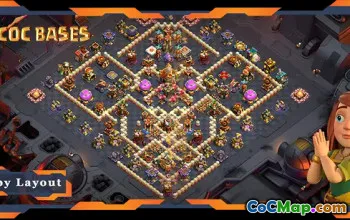 Top TH16 War Base Layouts: Anti 3 Stars & CWL Links #21121